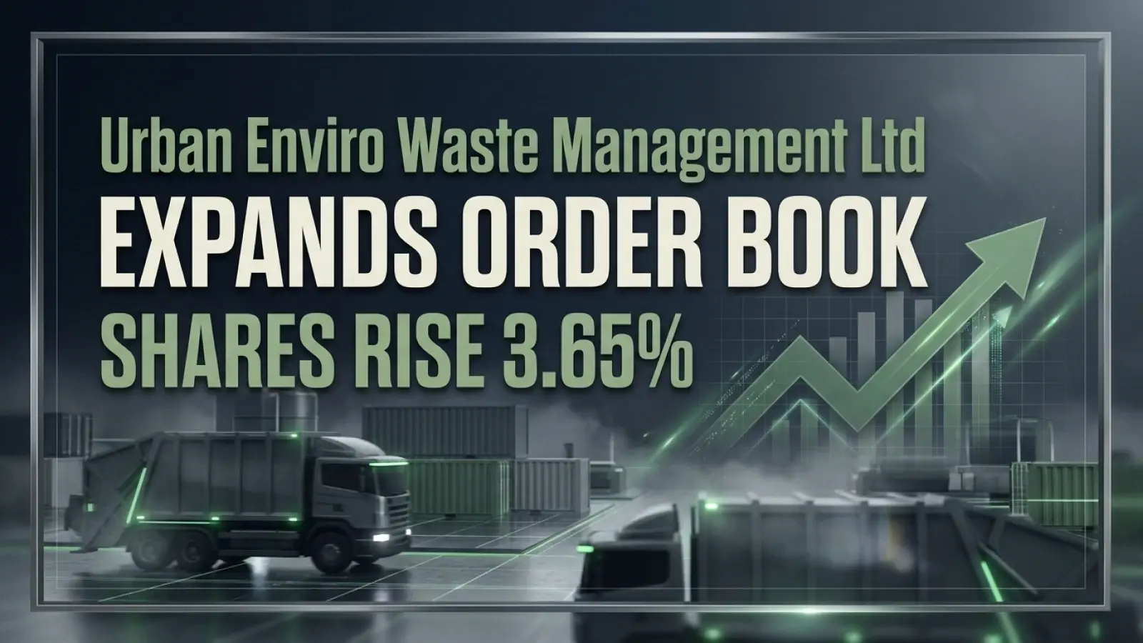 Urban Enviro Waste Management Ltd Expands Order Book; Shares Rise 3.65%