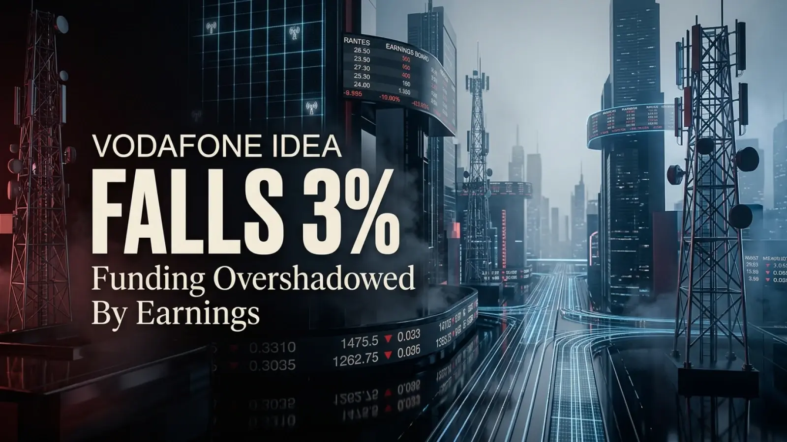 Vodafone Idea Falls 3% As Earnings Eclipse Aditya Birla Group Funding