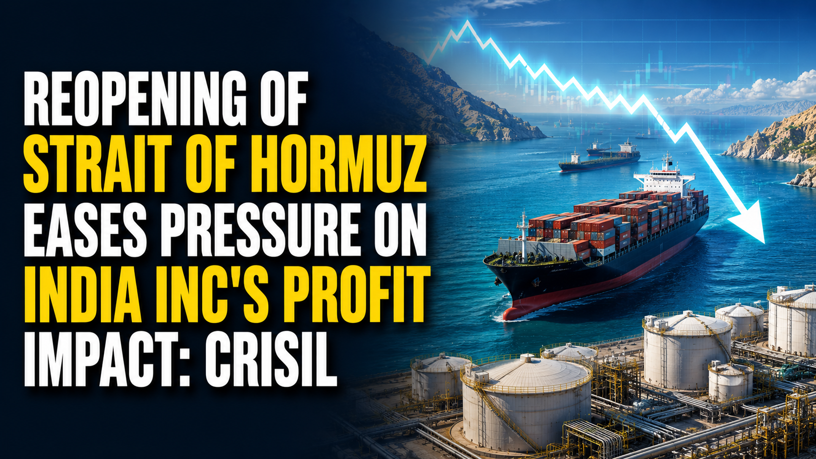 US-Iran Peace Deal, Reopening of Strait of Hormuz Eases Pressure on India Inc's Profit Impact: Crisil