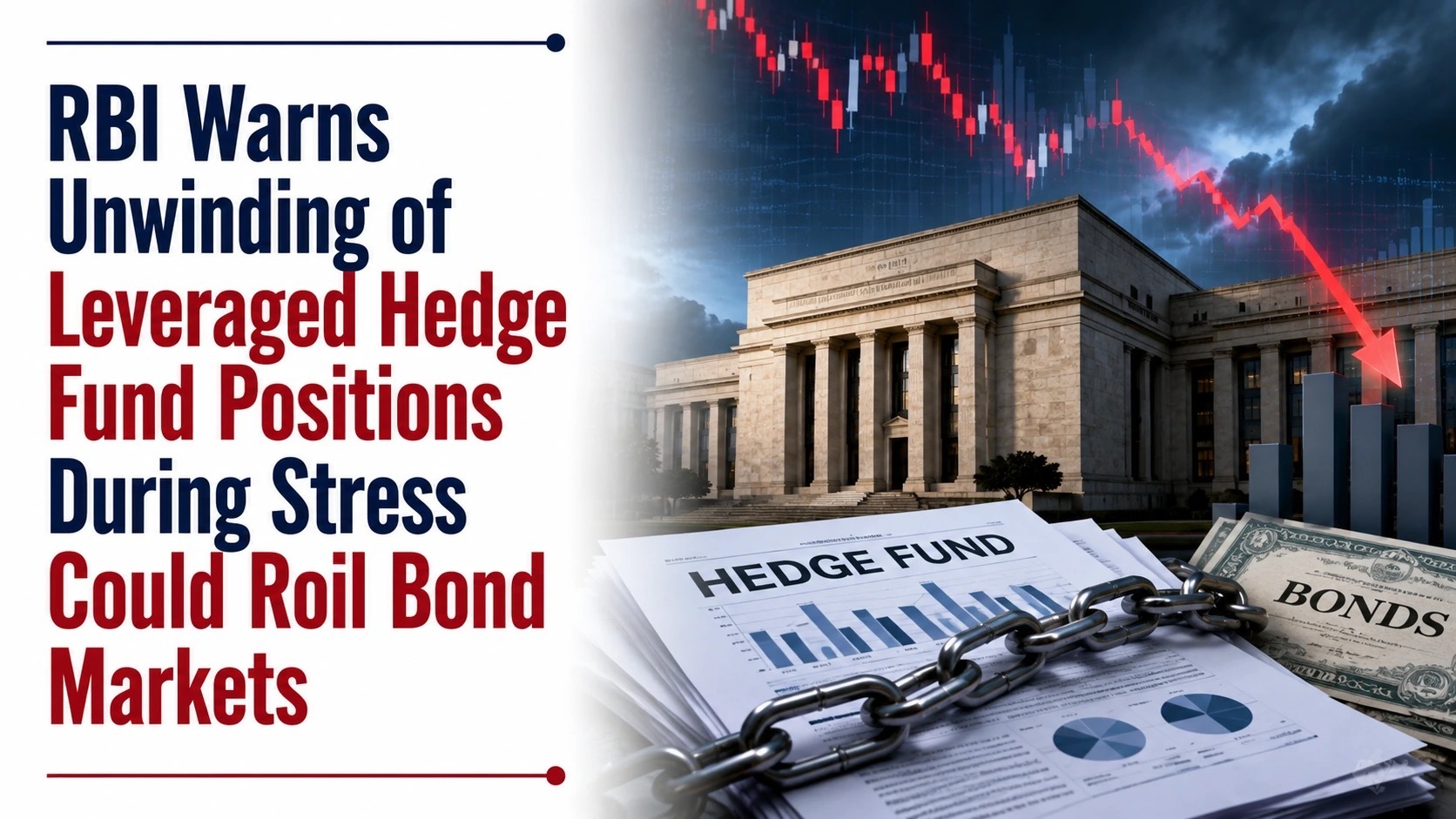 RBI Warns Unwinding of Leveraged Hedge Fund Positions During Stress Could Roil Bond Markets