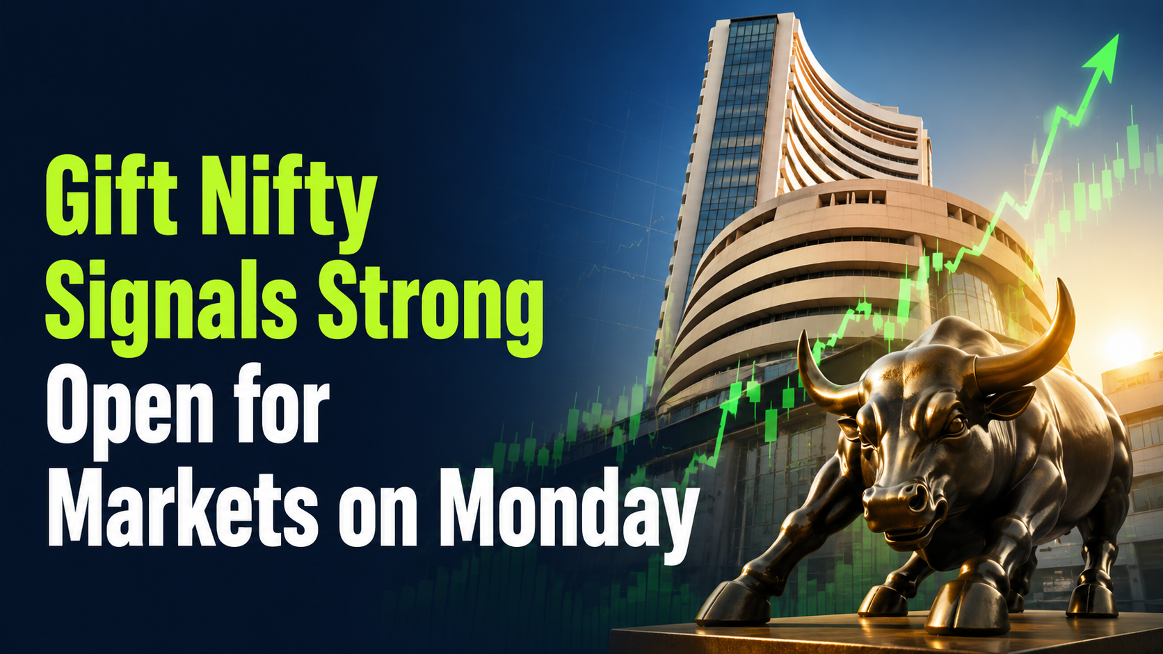 Gift Nifty Signals Strong Open for Markets on Monday; Iran-US Talks in Switzerland Lift Global Sentiment