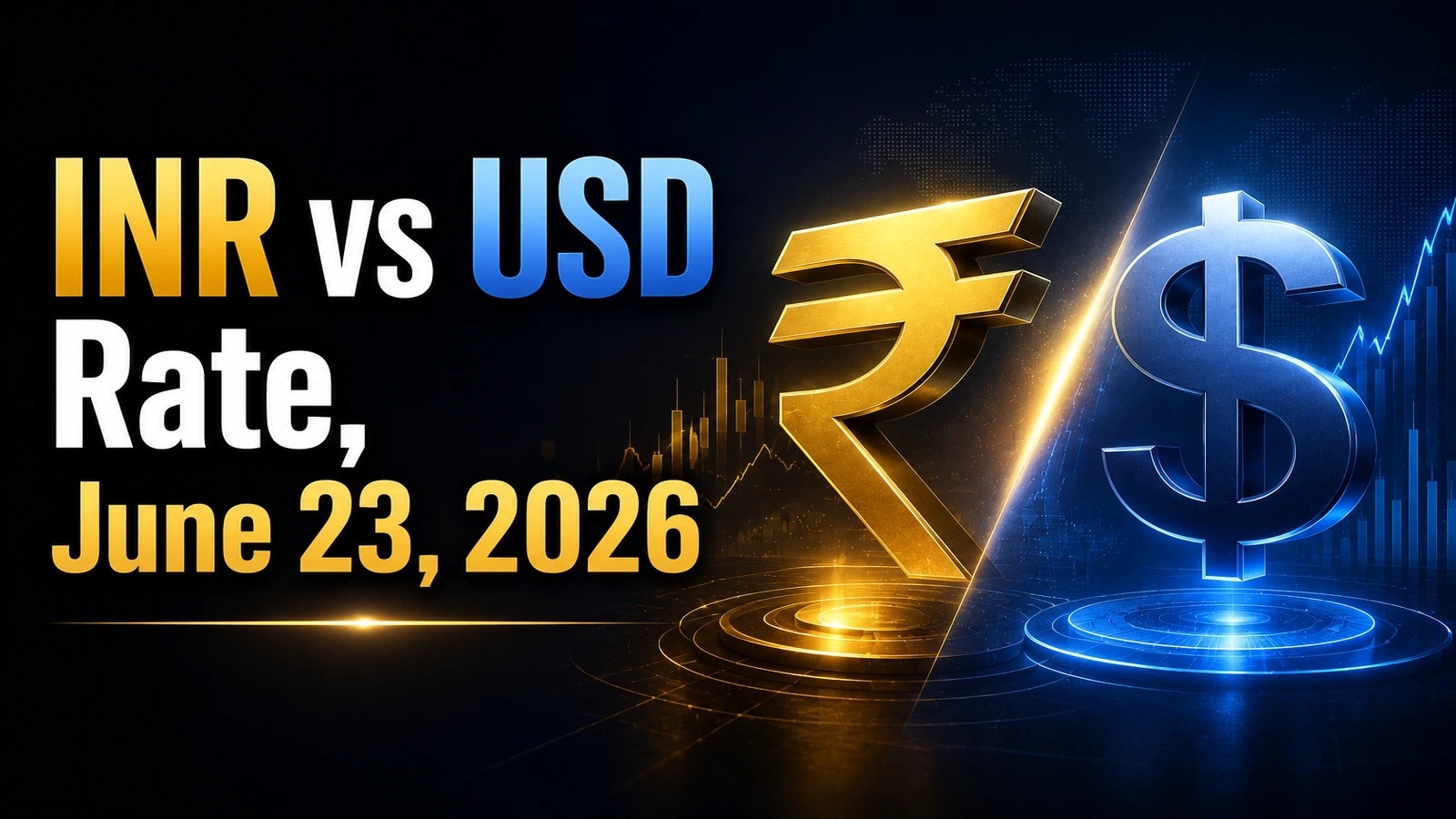 INR vs USD Rate, June 23, 2026: Rupee Falls 6 Paise to 94.69 Against US Dollar in Early Trade