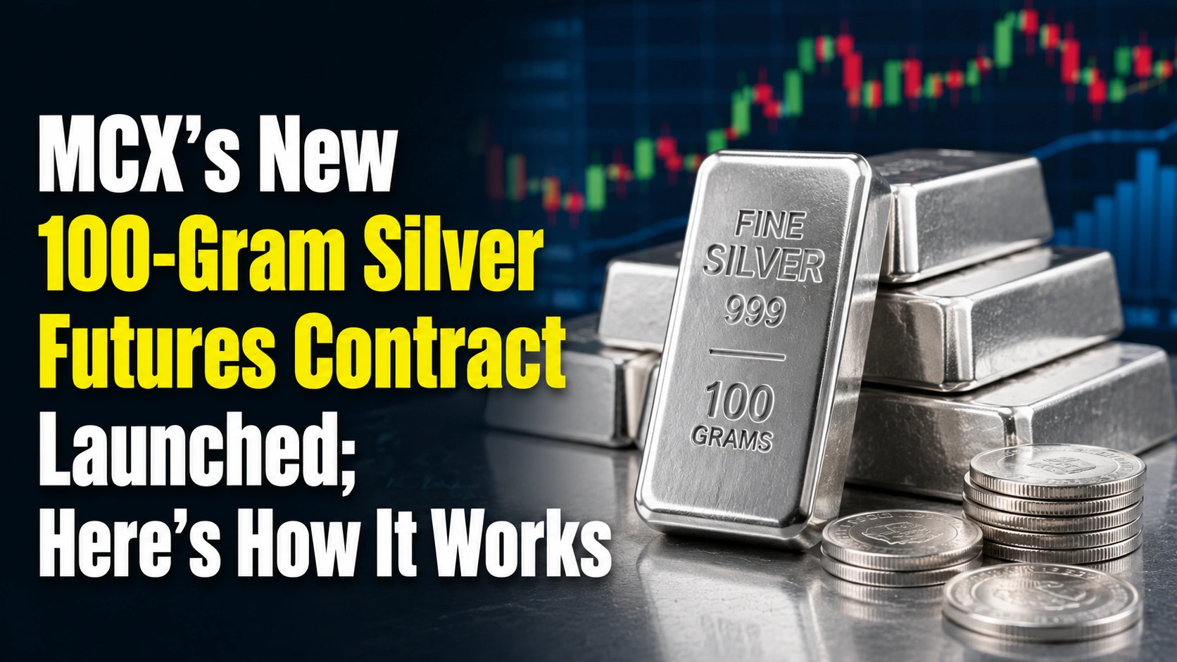 MCX’s New 100-Gram Silver Futures Contract Launched; Here’s How It Works