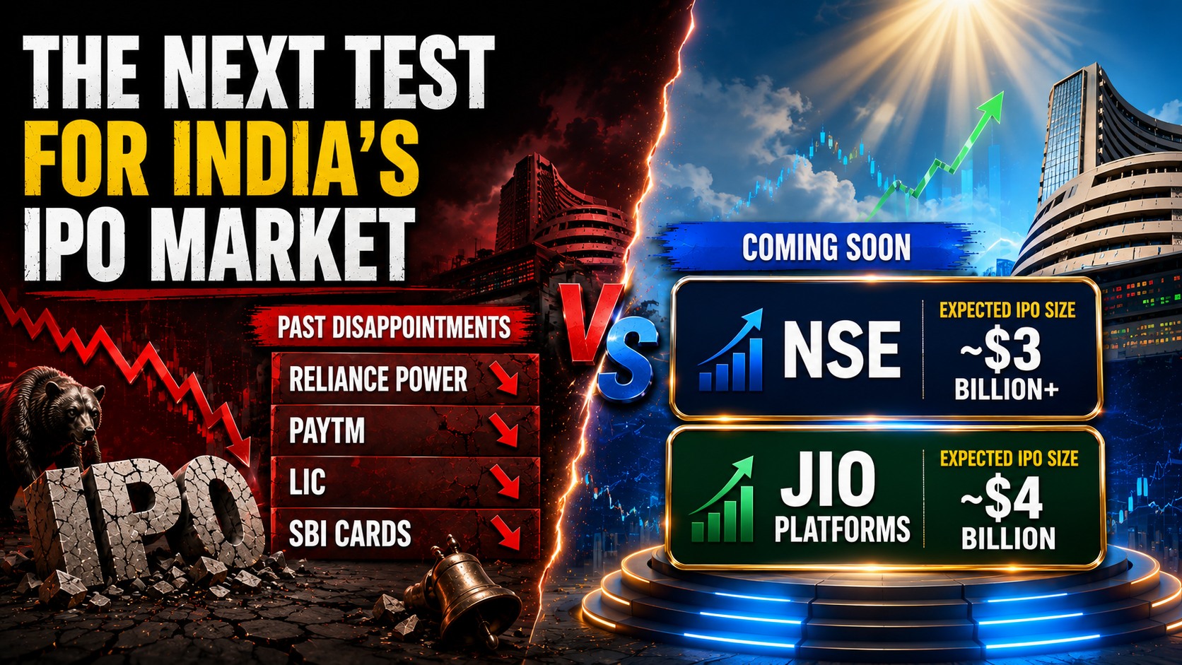 NSE and Jio Eye Blockbuster Listings; Lessons Linger from Paytm, LIC and Reliance Power