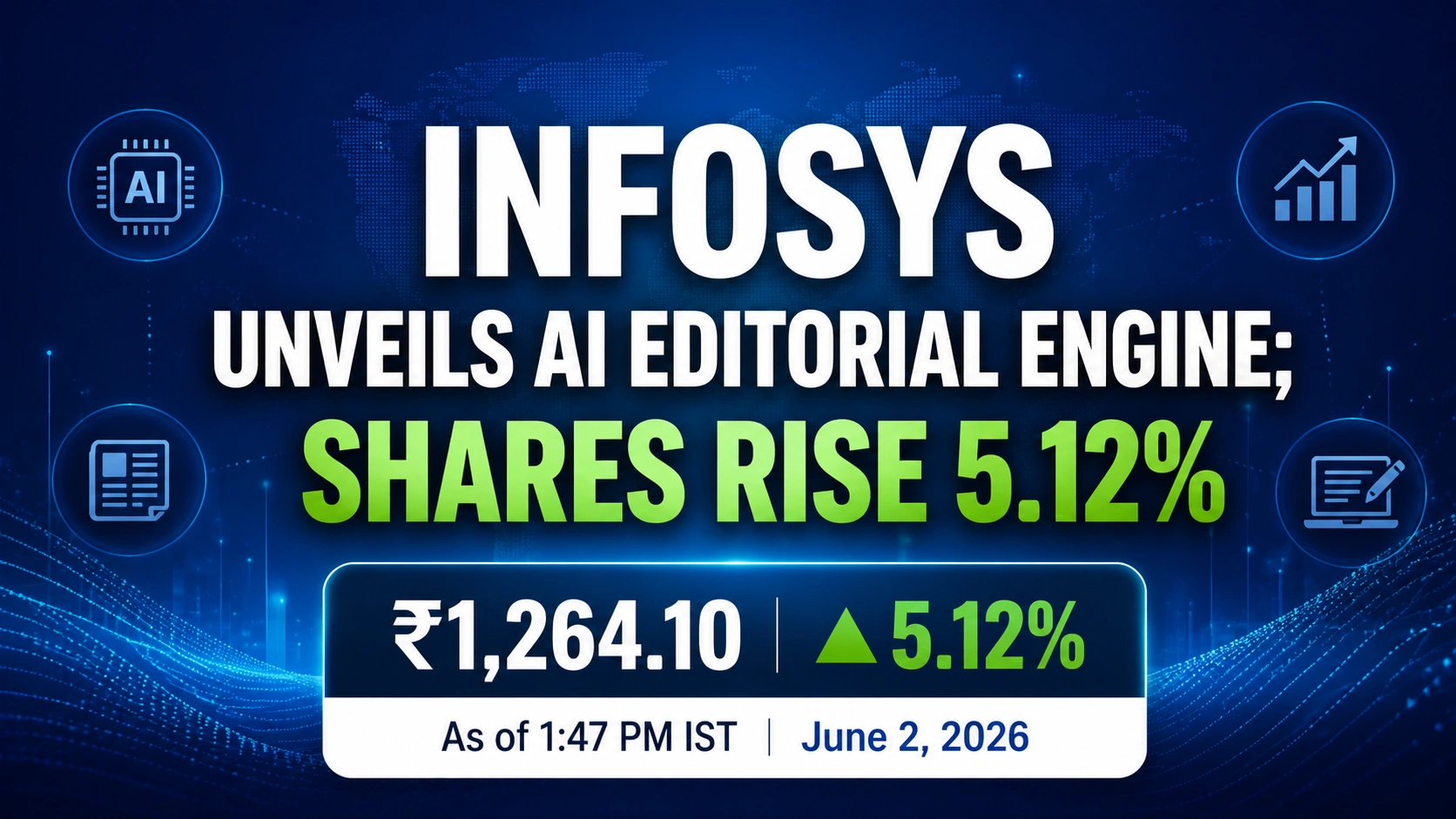 Infosys Launches AI-Powered Editorial Intelligence Platform For Handelsblatt Media Group