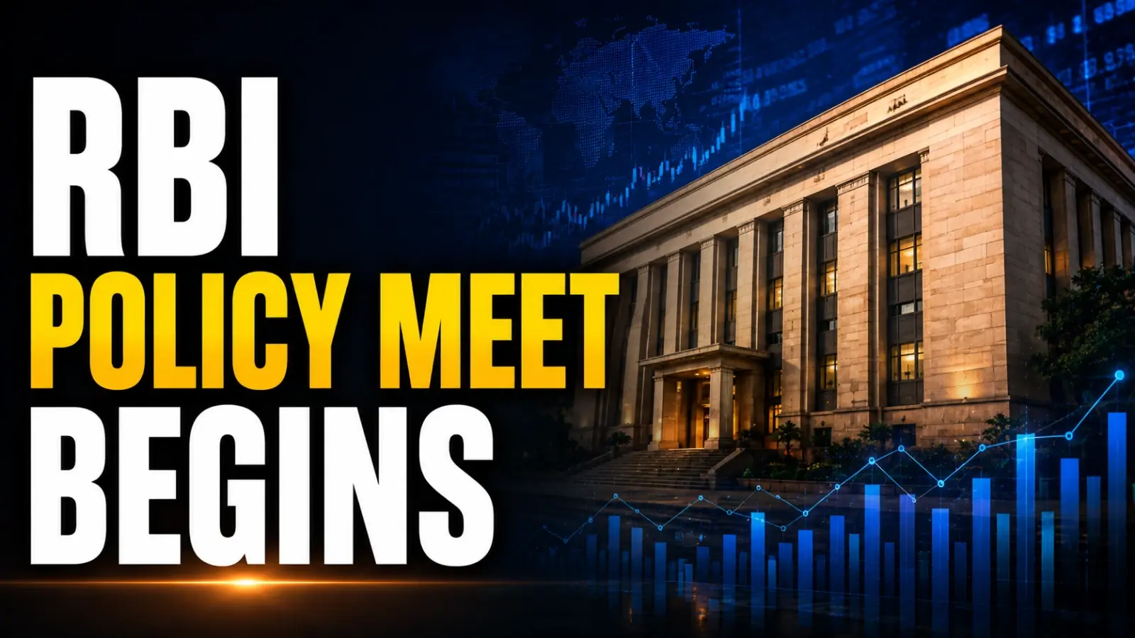 RBI Policy Meet Begins: What a Rate Cut or a Hold Means for Your Stocks