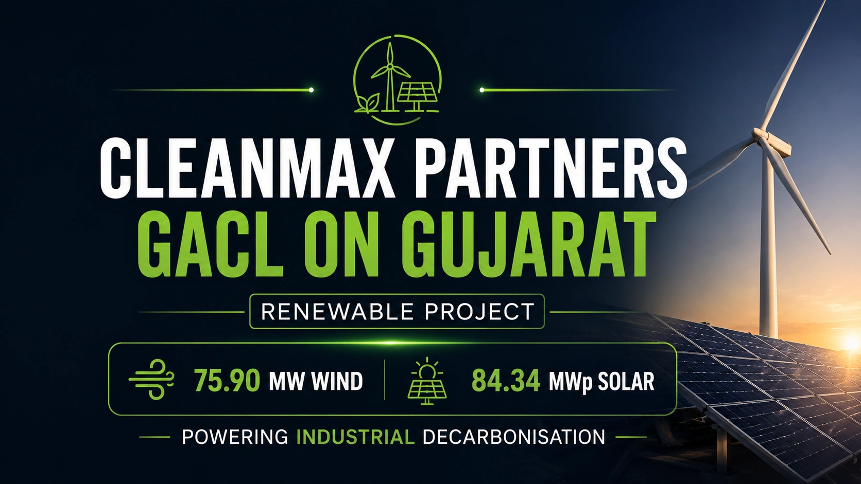 CleanMax-GACL Renewable Energy Deal; Shares Rise 2.92%