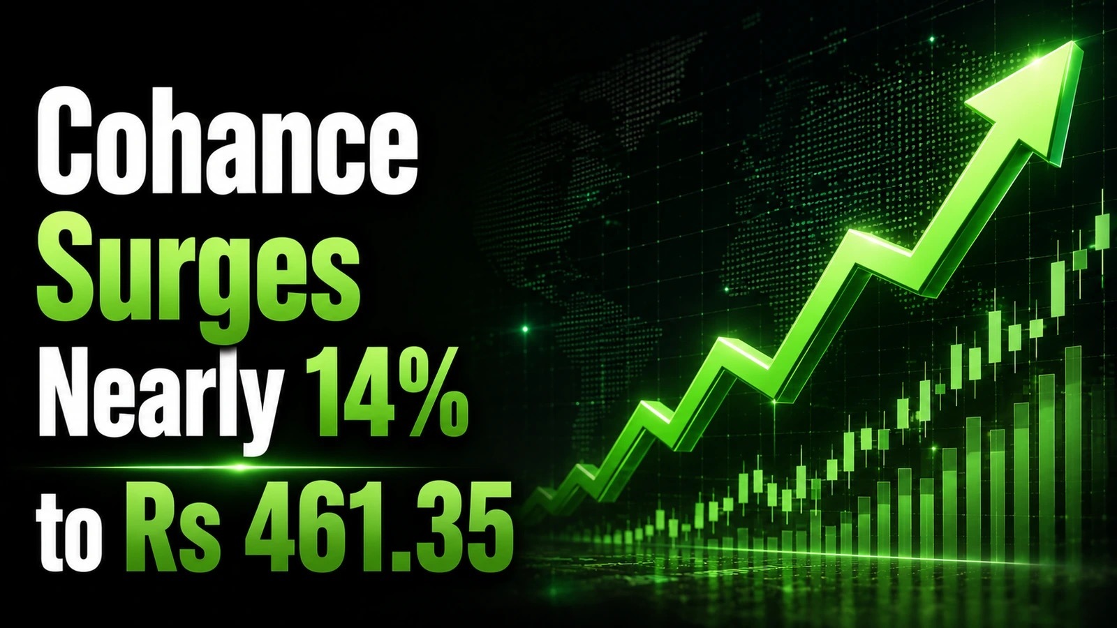 Cohance Surges Nearly 14% to Rs 461.35, Leads Mid-Small Healthcare Rally on Tuesday