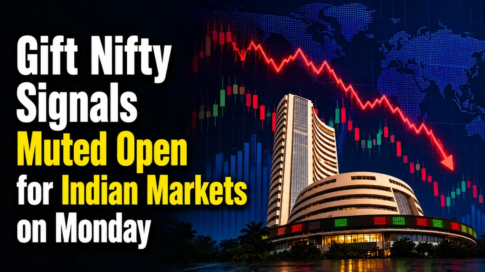Gift Nifty Signals Muted Open for Indian Markets on Monday
