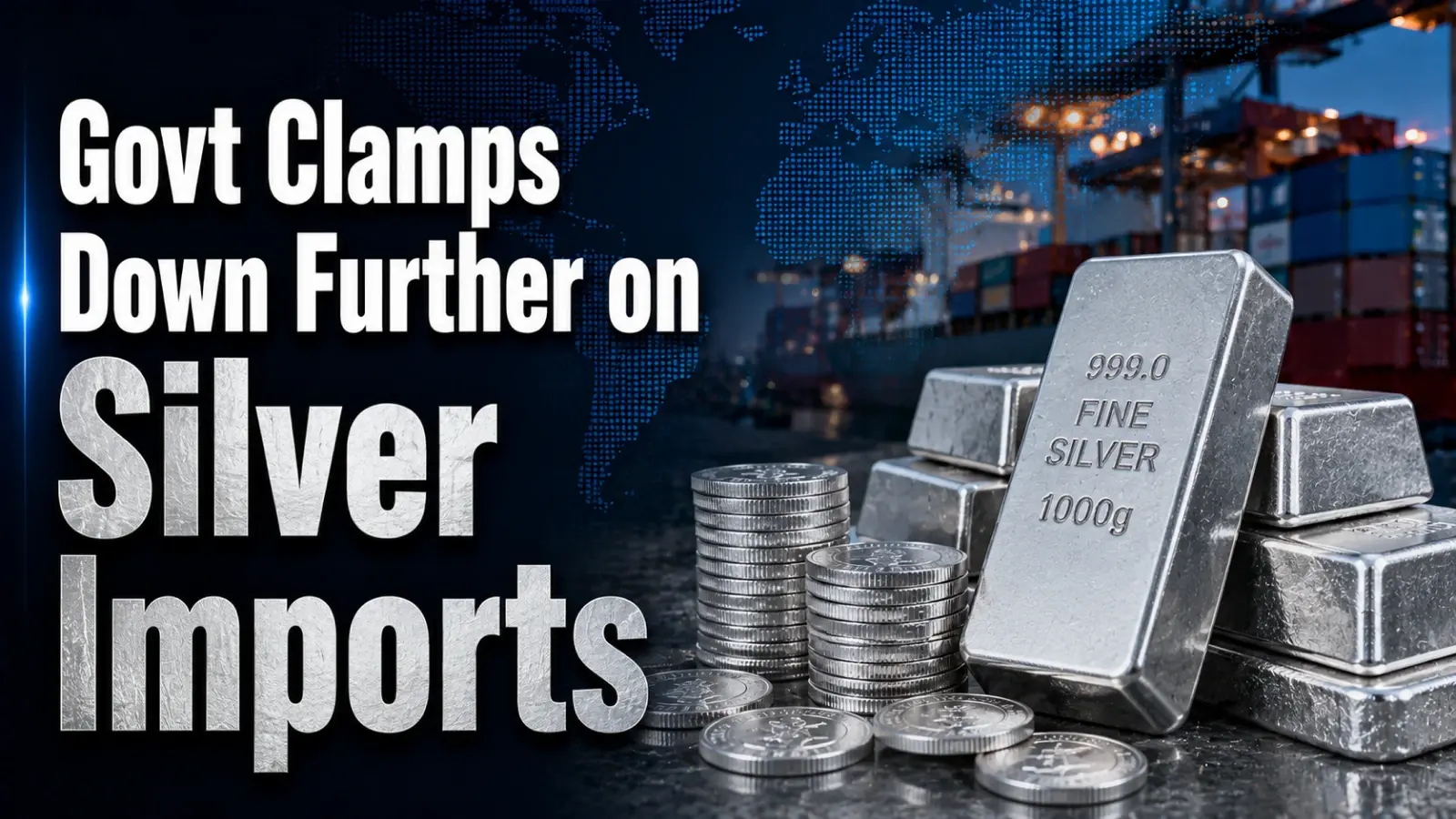 Silver Imports: Grain and Powder Forms Now Need Prior DGFT Approval