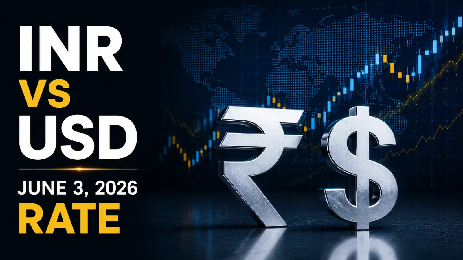 INR Vs USD, June 3, 2026, Rate: Rupee Falls 31 Paise to Close At 95.67 Against US Dollar