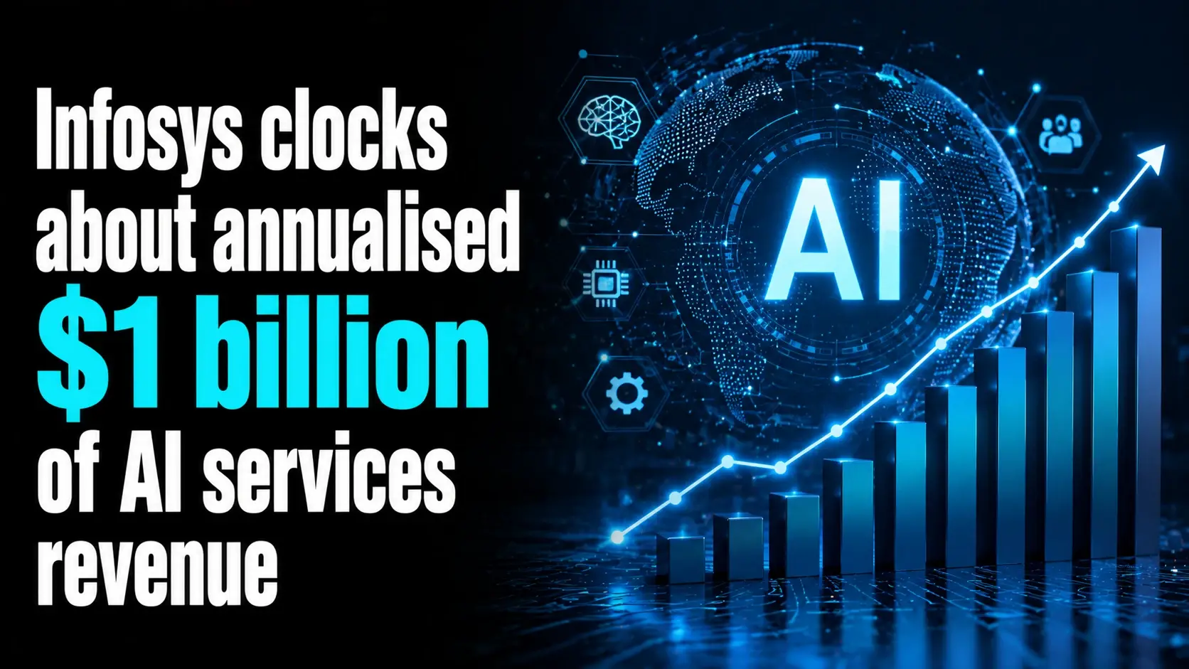 Infosys Clocks About Annualised $1 Billion of AI Services Revenue, Says CEO Salil Parekh