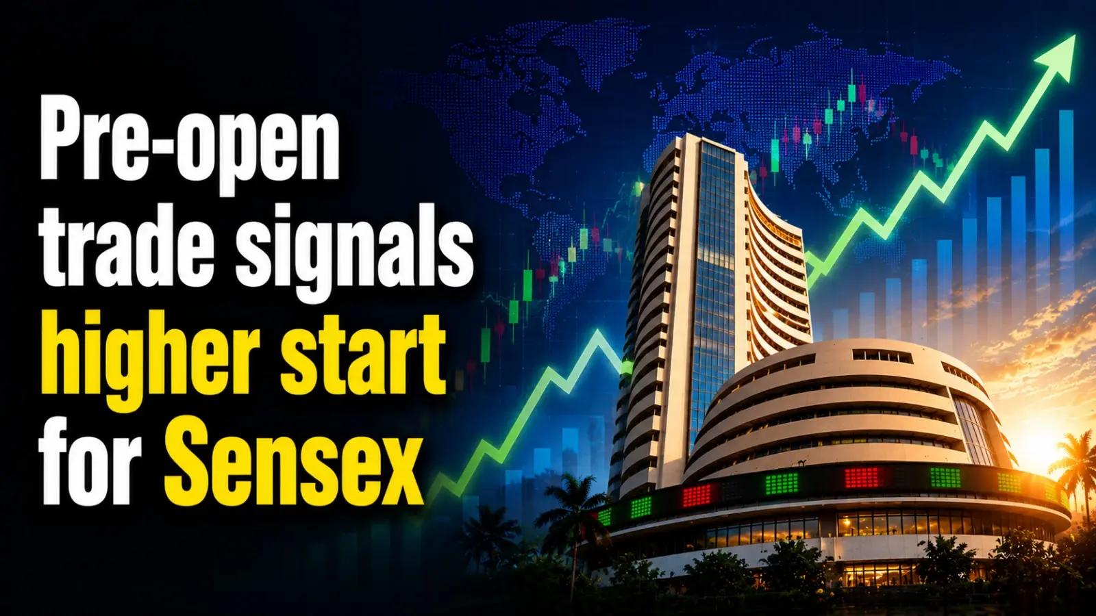 Pre-Open Trade Signals Higher Start For Sensex, Nifty Following Friday’s Crash