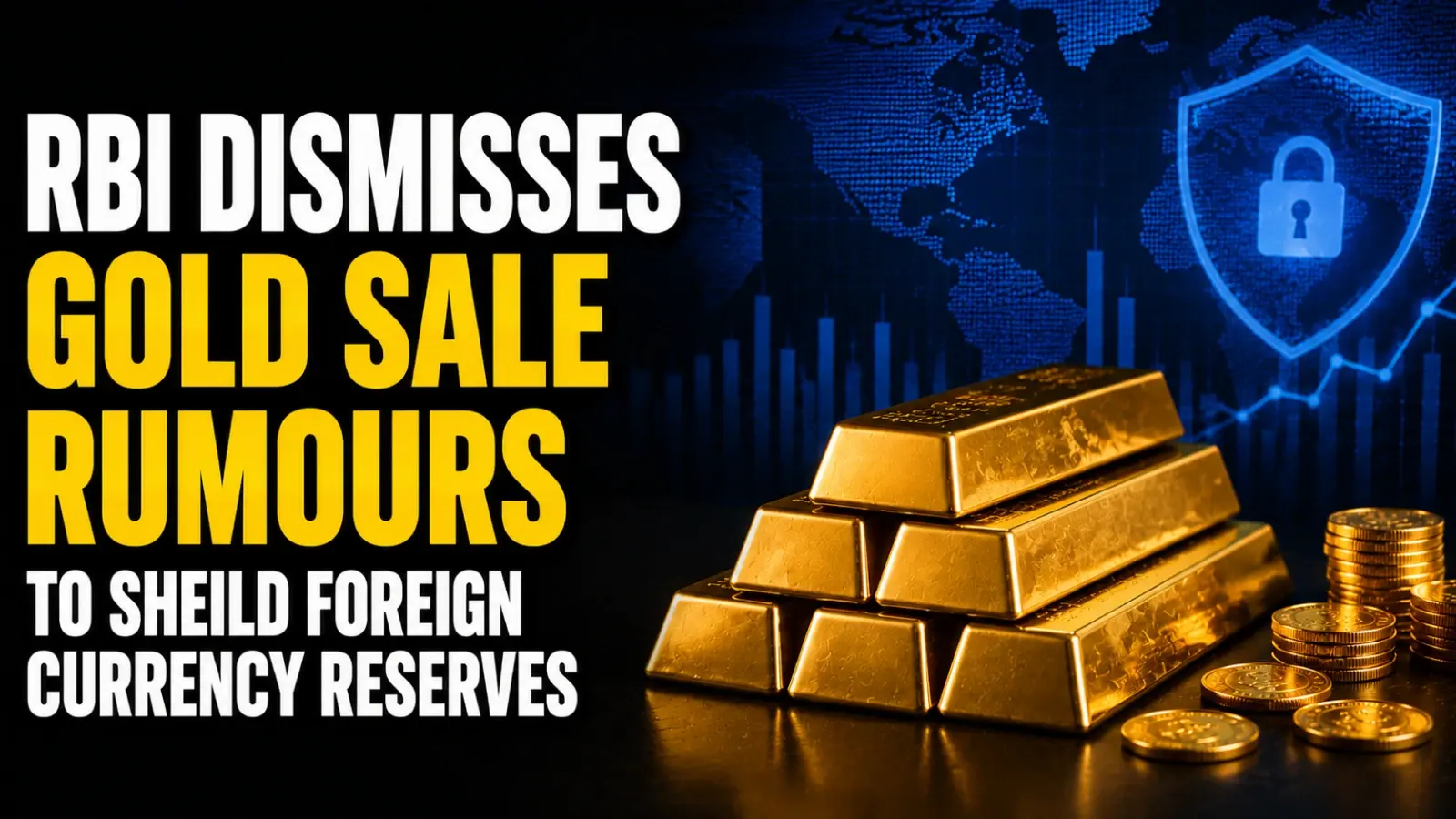 RBI Dismisses Gold Sale Rumours to Sheild Foreign Currency Reserves; Physical Reserves Stand Steady at 880.52 Tonnes