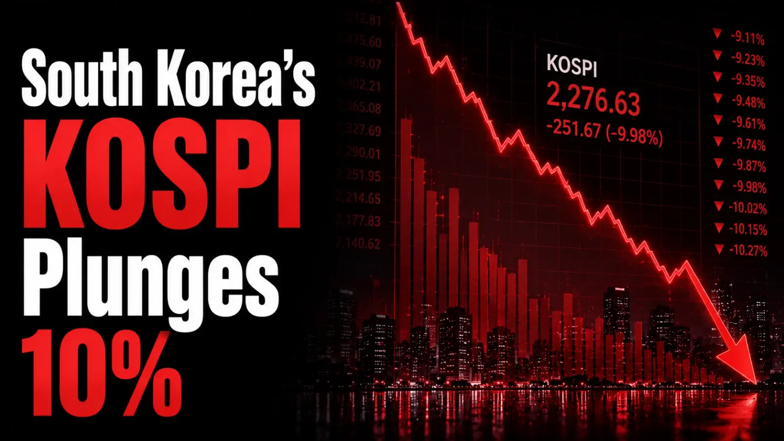 South Korea’s KOSPI Plunges 10% as Regulator’s Warning on Leveraged ETFs Sparks Scare Among Foreigners - HDFCSky