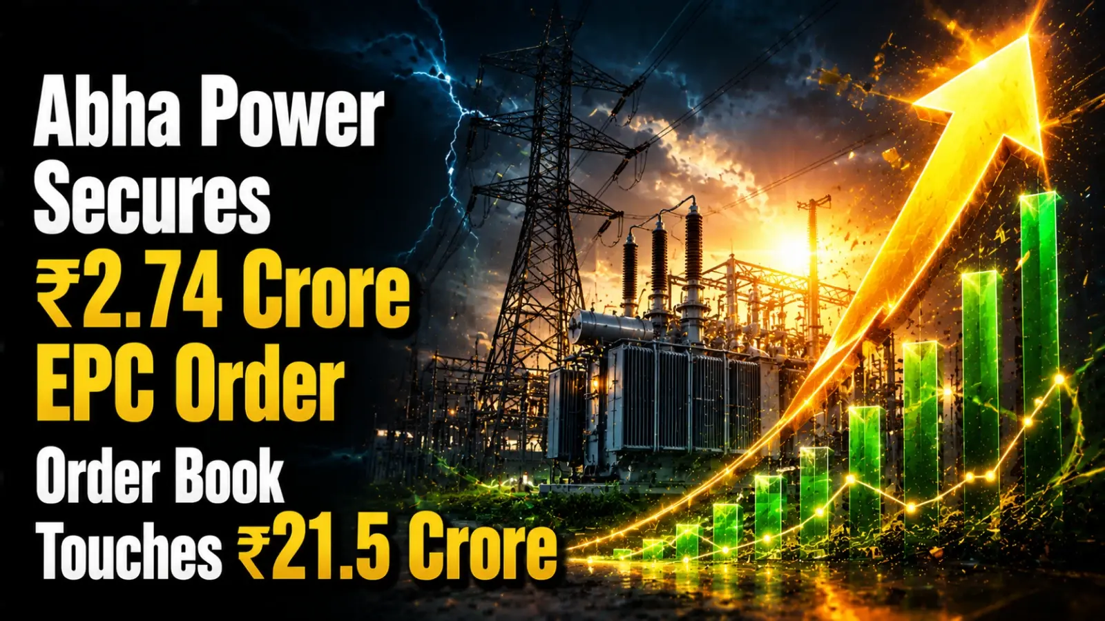 Abha Power Secures ₹2.74 Crore EPC Order; Order Book Touches ₹21.5 Crore