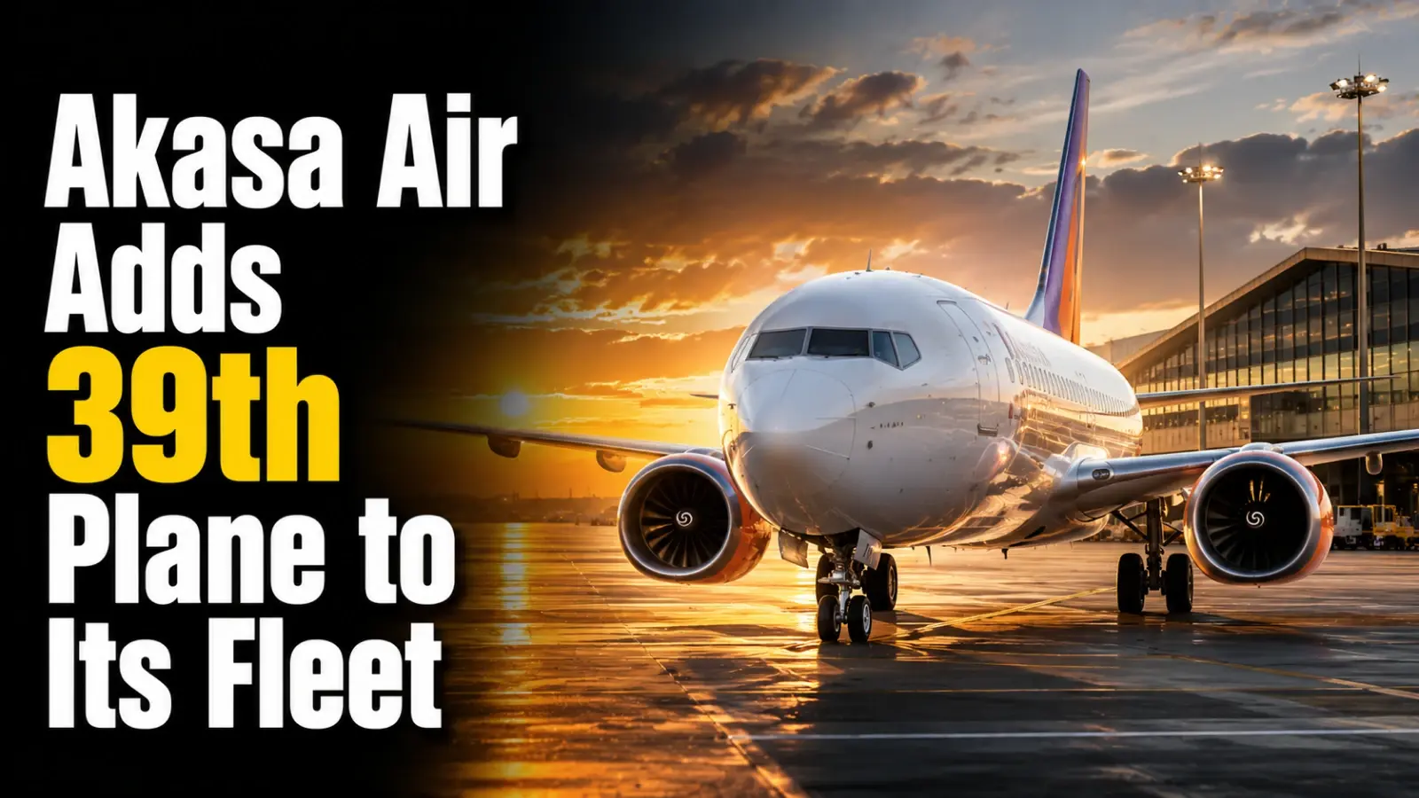 Akasa Air Adds 39th Plane to Its Fleet