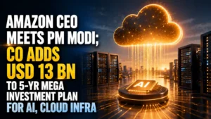 Amazon CEO Meets PM Modi; Co Adds USD 13 Bn to 5-Yr Mega Investment Plan for AI, Cloud Infra