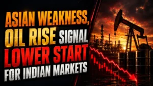 Asian Weakness, Oil Rise Signal Lower Start for Indian Markets