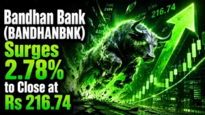 Bandhan Bank Surges 2.78% to Close at Rs 216.74; Board Okays Sale of Rs 304-Cr NPA Portfolio to ARCs