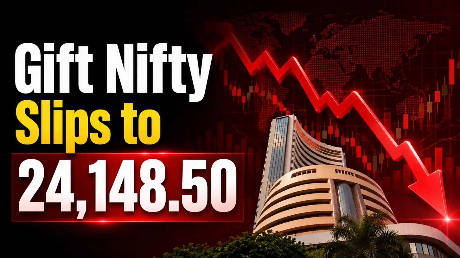 Gift Nifty Slips to 24,148.50, Pulls Back from Day’s High, Signals a Slightly Lower Open for Markets on Friday