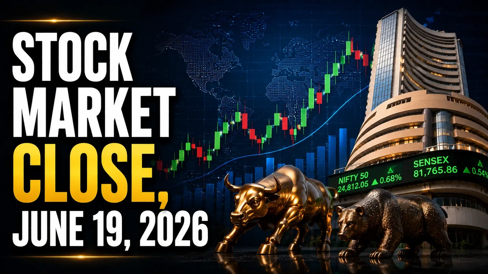 Stock Market Close, June 19, 2026: IT Rout Overshadows Oil Even as Defence and Pharma Try to Cushion Market Fall