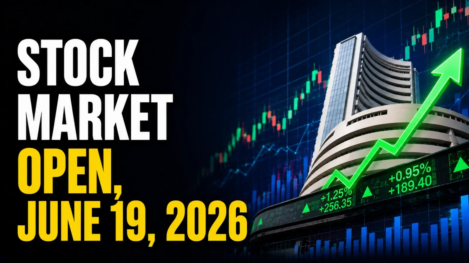 Stock Market Open, June 19, 2026: Sensex, Nifty Snap Five-Day Winning Streak as Infosys, TCS Lead IT Rout; Iran Deal and Weak Asia Weigh