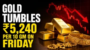 Gold Rate Today, June 19, 2026: Gold Price Tumbles ₹5,240 per 10 gram on Friday as Iran Ceasefire Signing Triggers Sharp Sell-Off