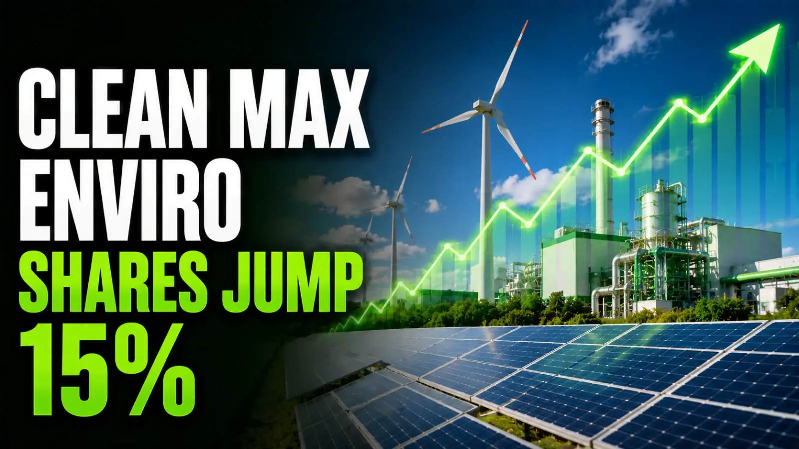 Clean Max Enviro Shares Jump 15% After Expanding Renewable Energy Partnership with Meta