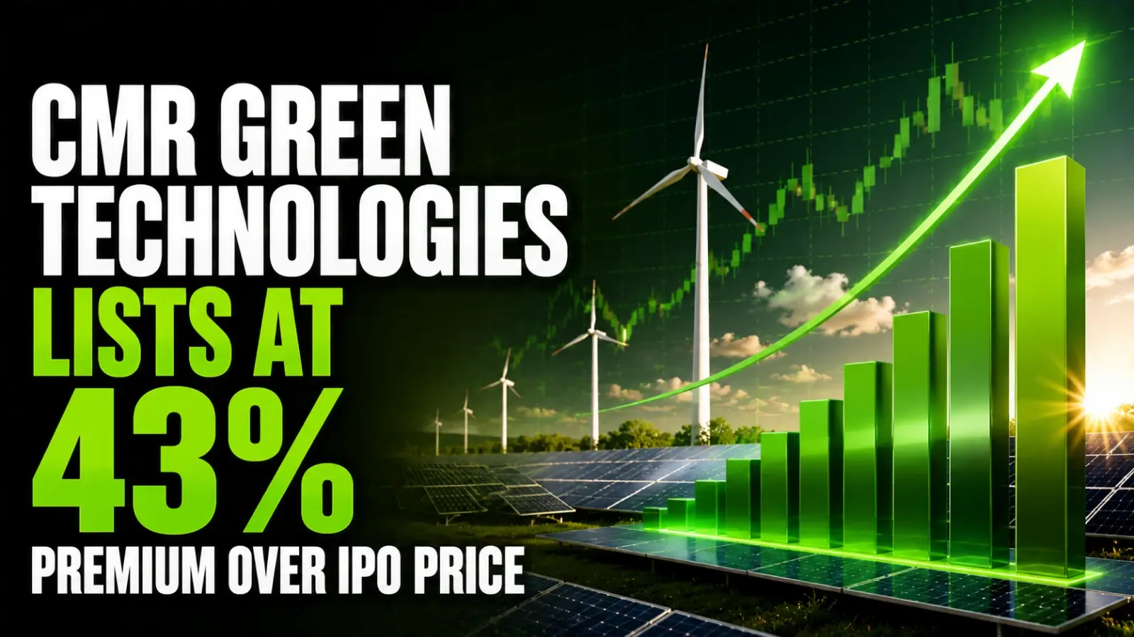 CMR Green Technologies Shares List at 43% Premium Over IPO Price