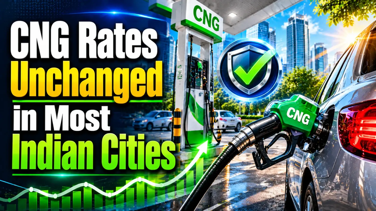 CNG Rates Today, June 22, 2026: CNG Price Unchanged in Most Indian Cities on Monday