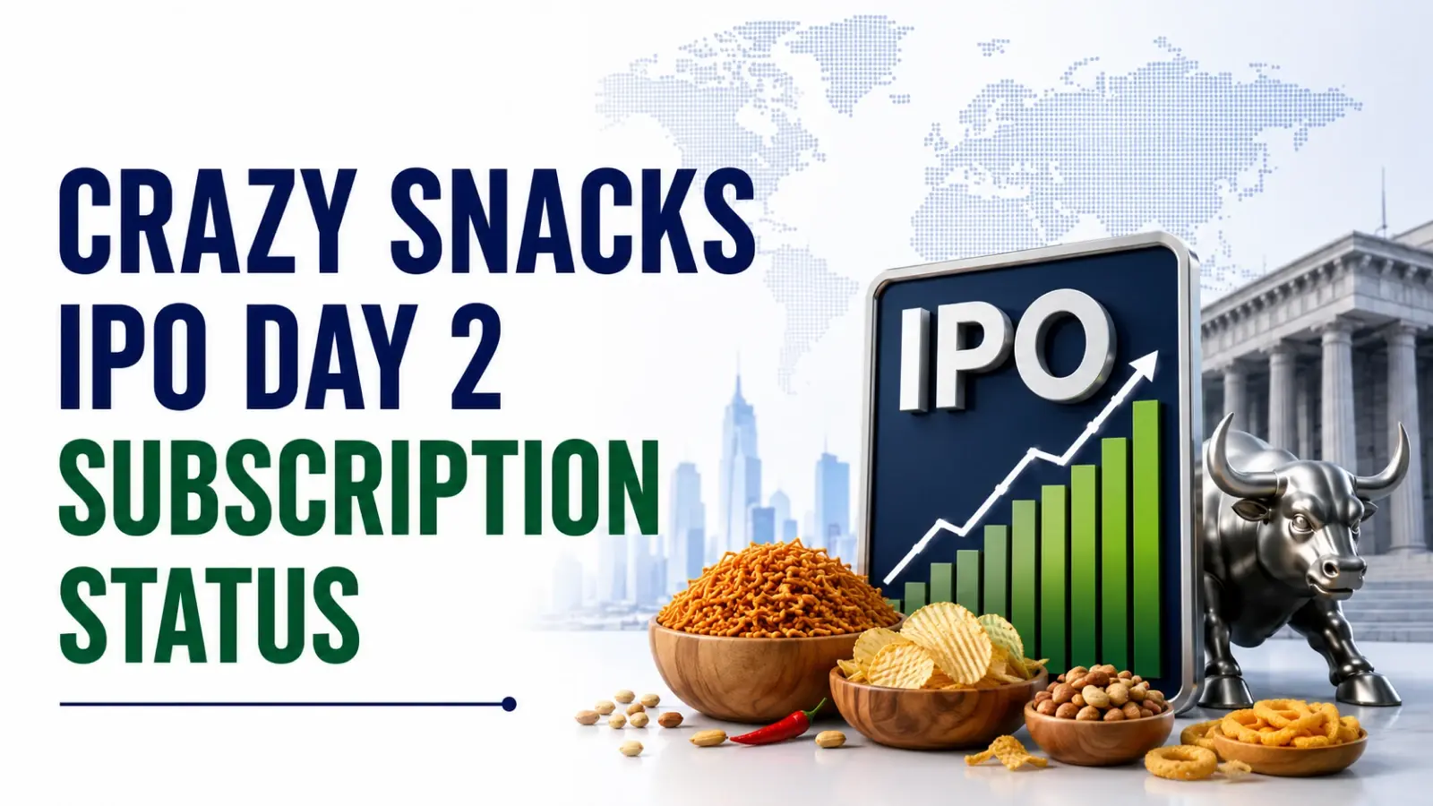 Crazy Snacks IPO Day 2 Subscription Status: Booked 0.17x So Far