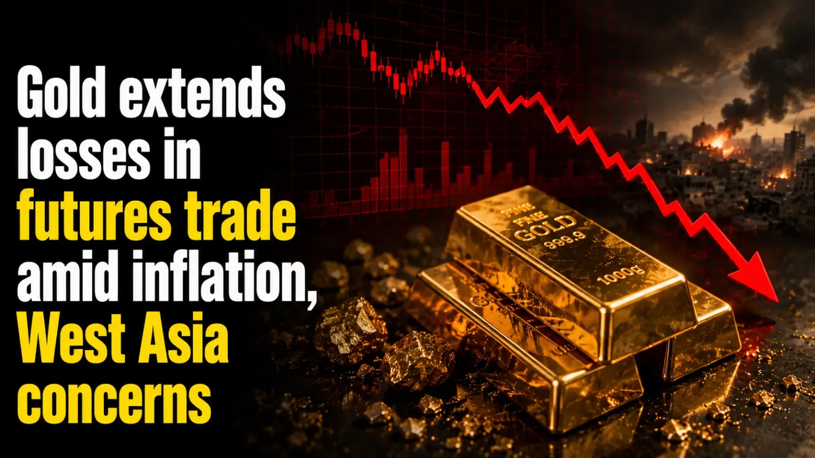 Gold Prices Fall for 5th Straight Session, Slip Rs 277 Amid US-Iran Tensions