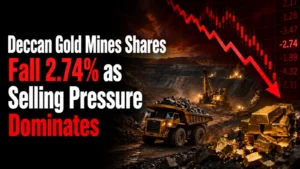 Deccan Gold Mines Shares Fall 2.74% as Selling Pressure Dominates; Company Signs Spain Tungsten Deal