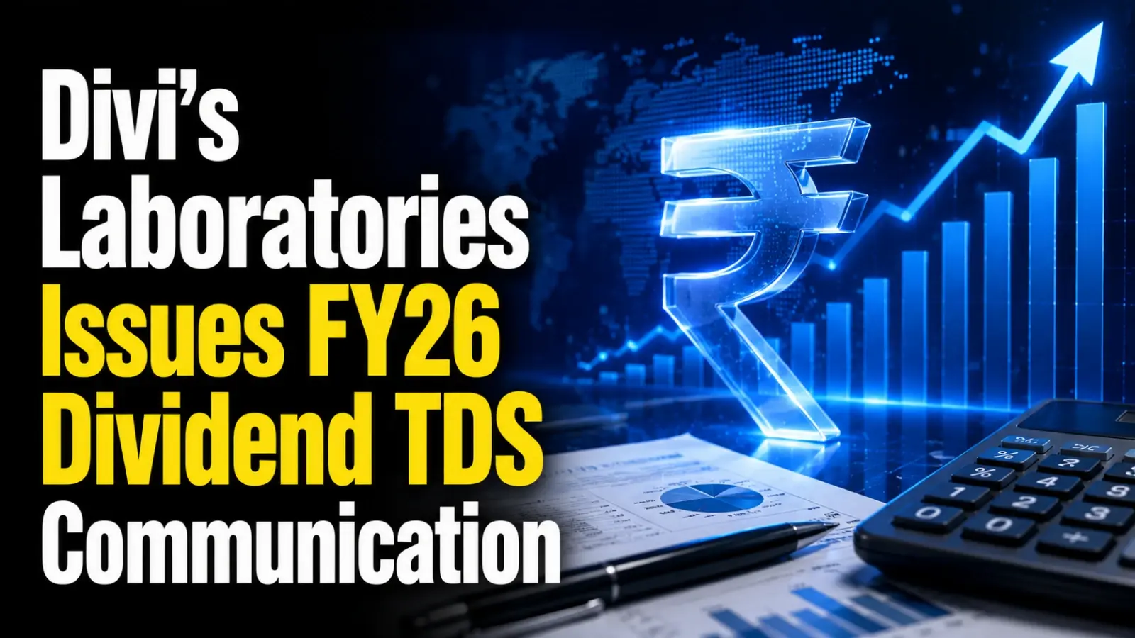 Divi’s Laboratories Issues FY26 Dividend TDS Communication; Shares Trade Flat