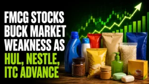 FMCG Stocks Buck Market Weakness as HUL, Nestle, ITC Advance While Private Banks Emerge as Safe Havens Even as Metals Sink