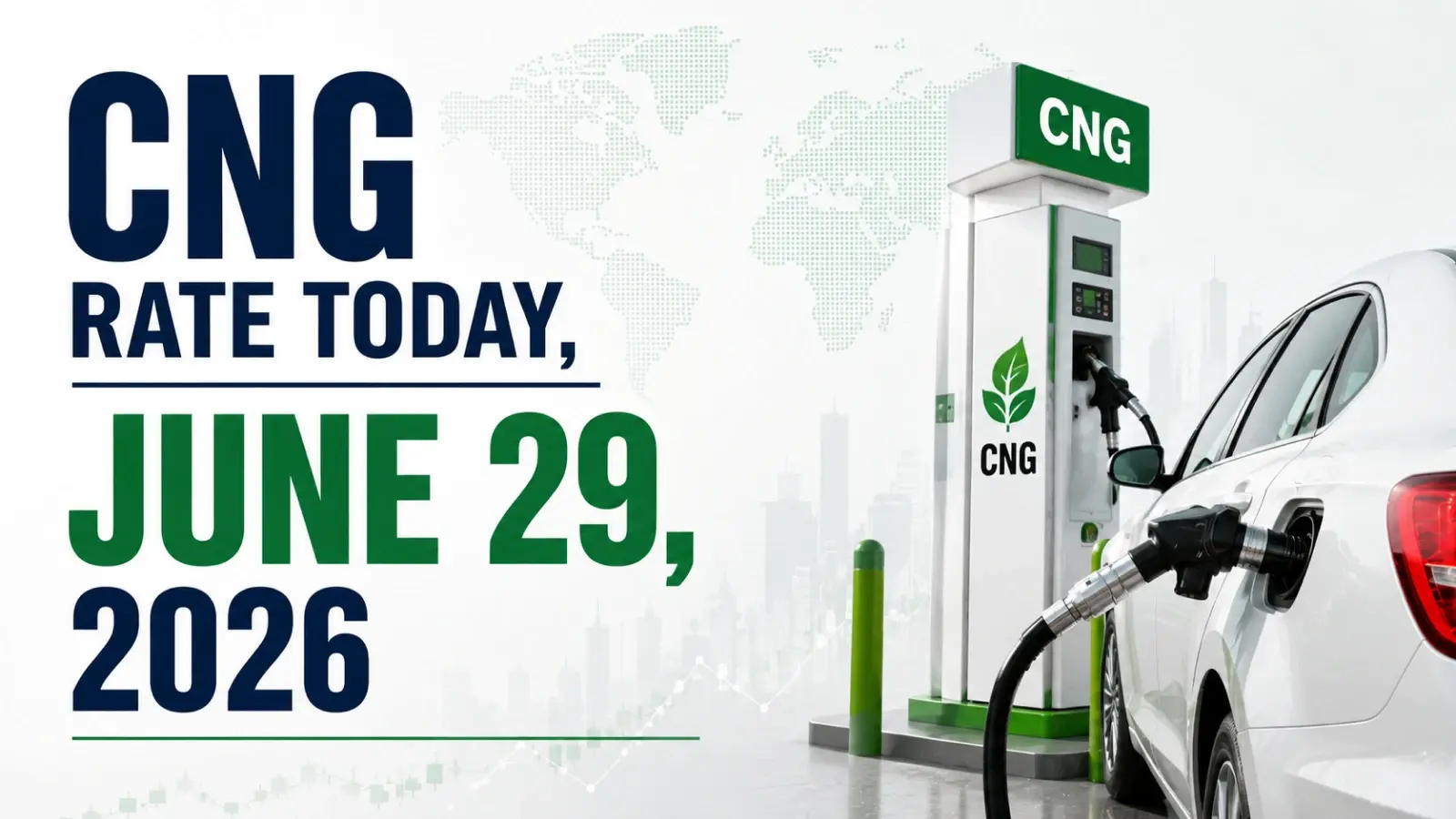 CNG Rate Today, June 29, 2026: CNG Prices Remain Unchanged in All Cities on Monday; Firozabad Is at Costliest Spot At ₹98
