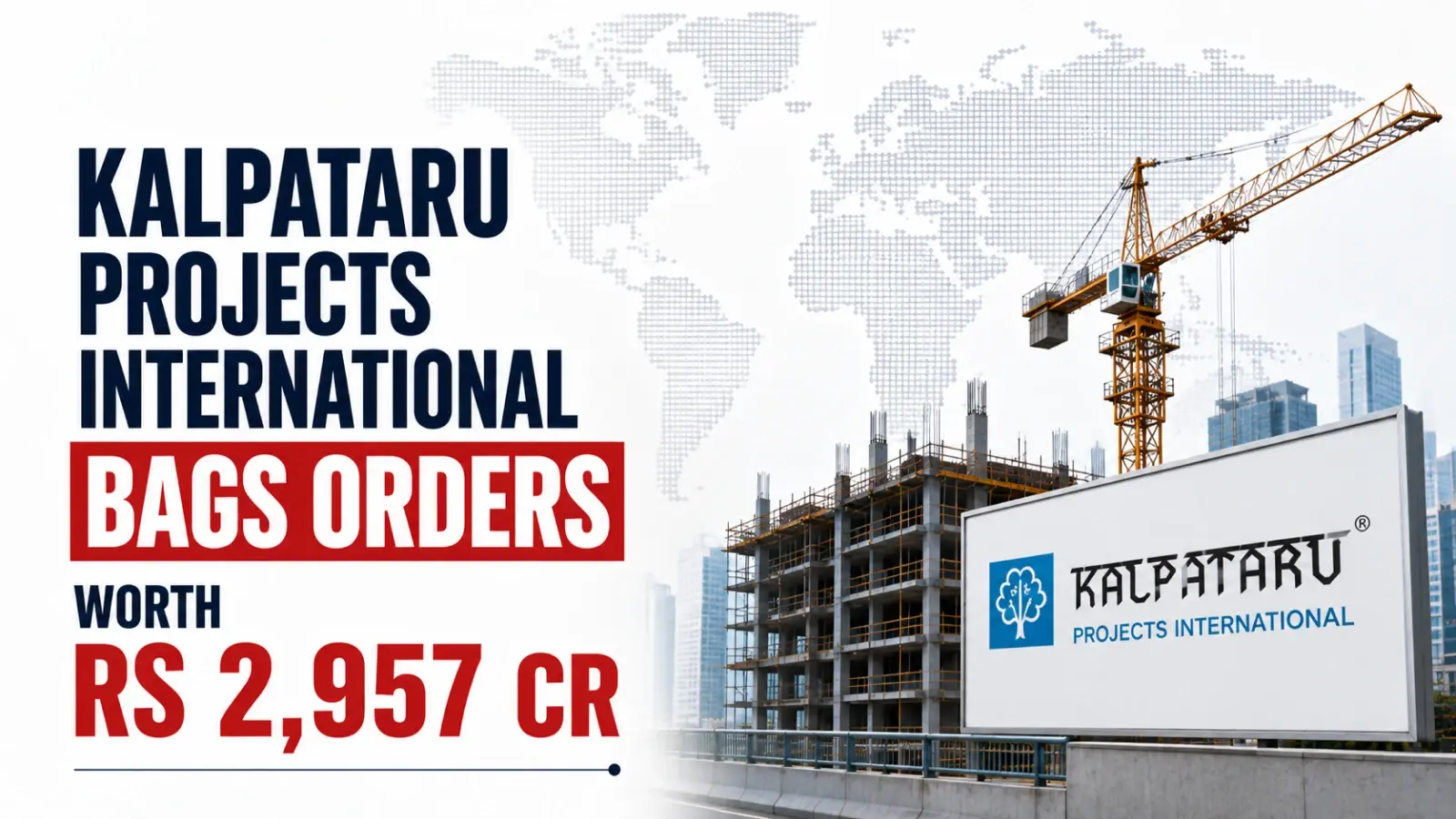 Kalpataru Projects International Bags Orders Worth Rs 2,957 Cr