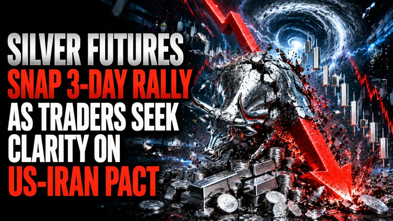 Silver Futures Snap 3-Day Rally As Traders Seek Clarity on US-Iran Pact