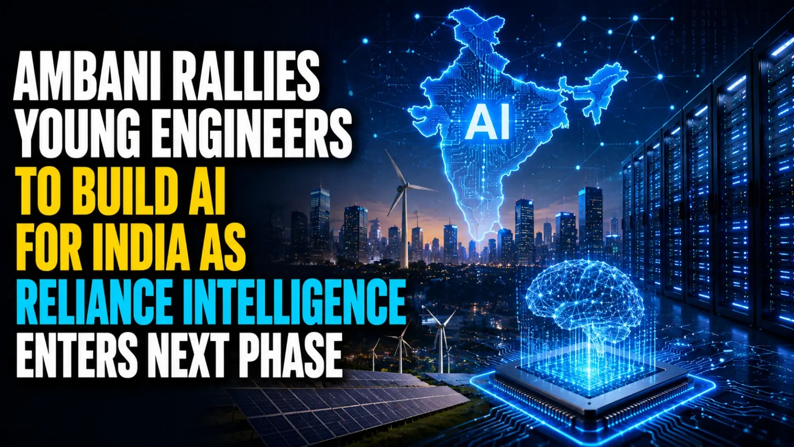 Ambani Rallies Young Engineers To Build AI for India As Reliance Intelligence Enters Next Phase