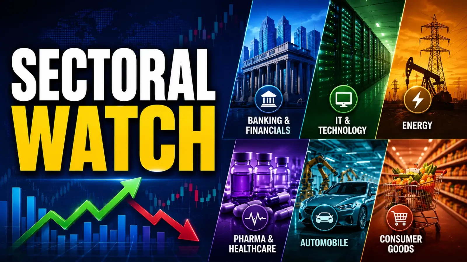 Sectoral Watch, June 18, 2026: Financials, Pharma and Realty Shine as IT Stocks Drag Market Sentiment