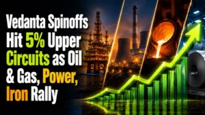 Vedanta Spinoffs Hit 5% Upper Circuits as Oil & Gas, Power, Iron Rally; Aluminium Lags Amid Early Price Discovery