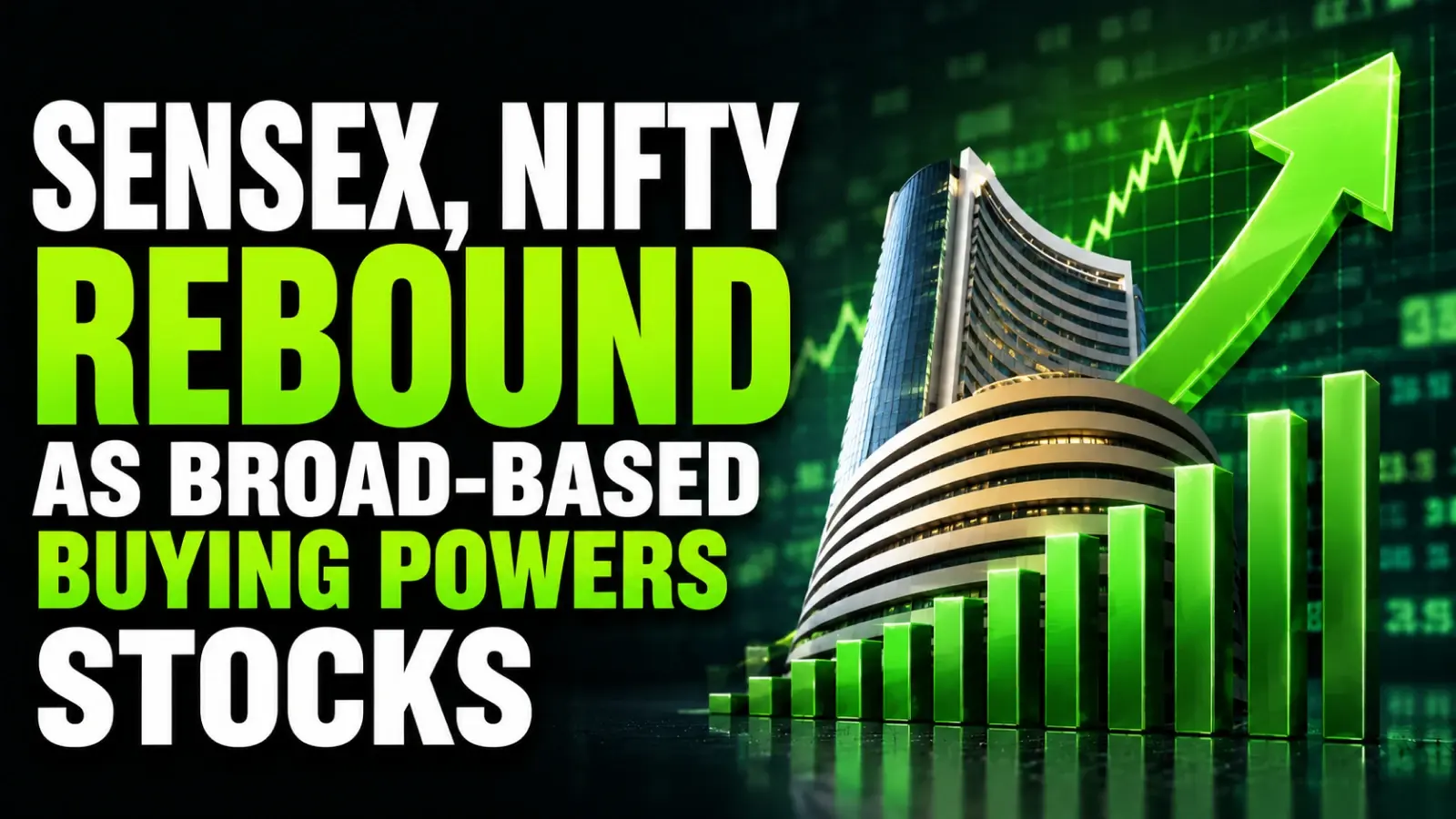 Stock Market Close, June 22, 2026: Sensex, Nifty Rebound as Broad-Based Buying Powers Stocks; FMCG Weighs