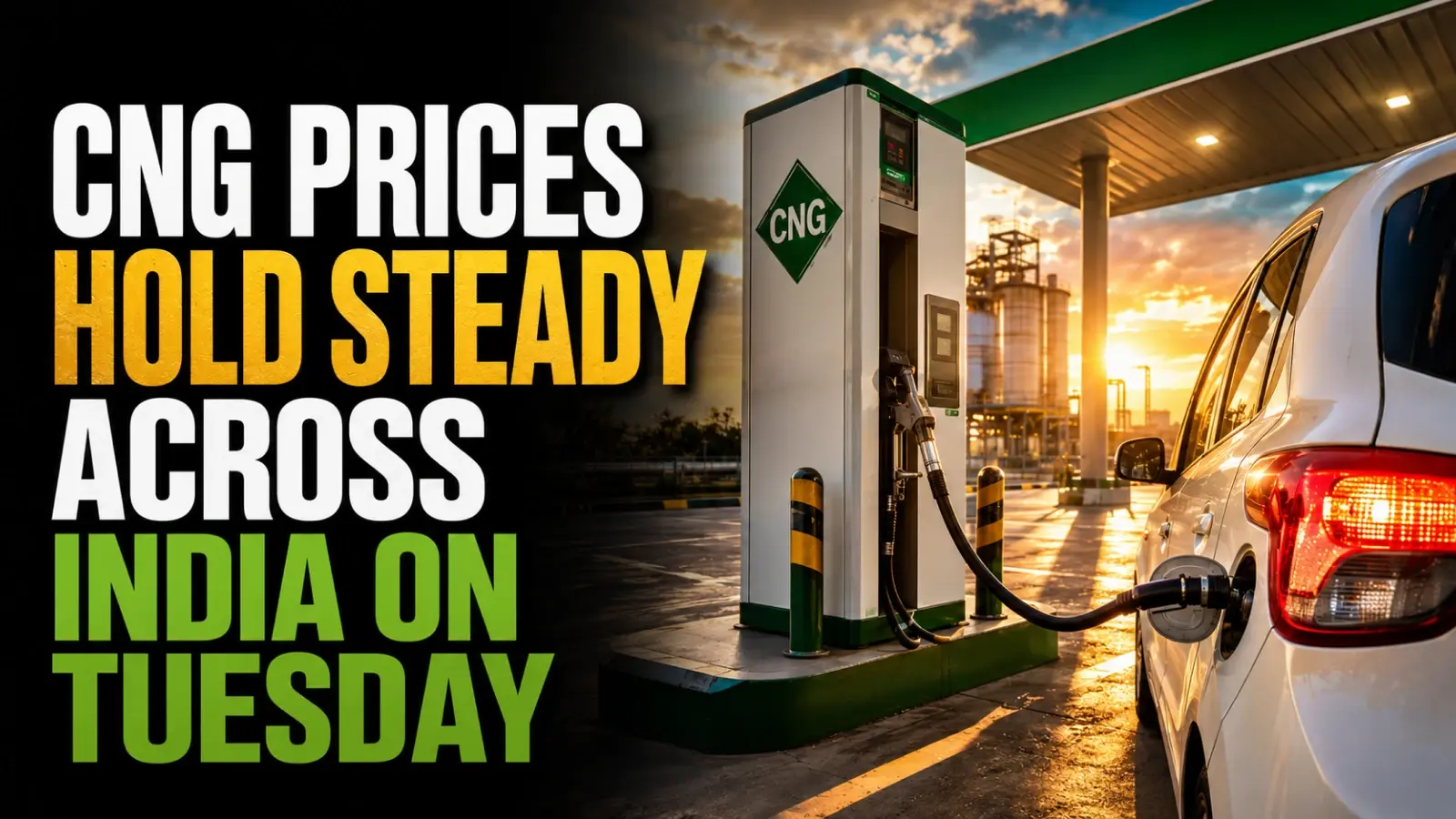 CNG Rates Today, June 23, 2026: CNG Prices Hold Steady; New Delhi at Rs 83.09, Mumbai at Rs 86 per Kg