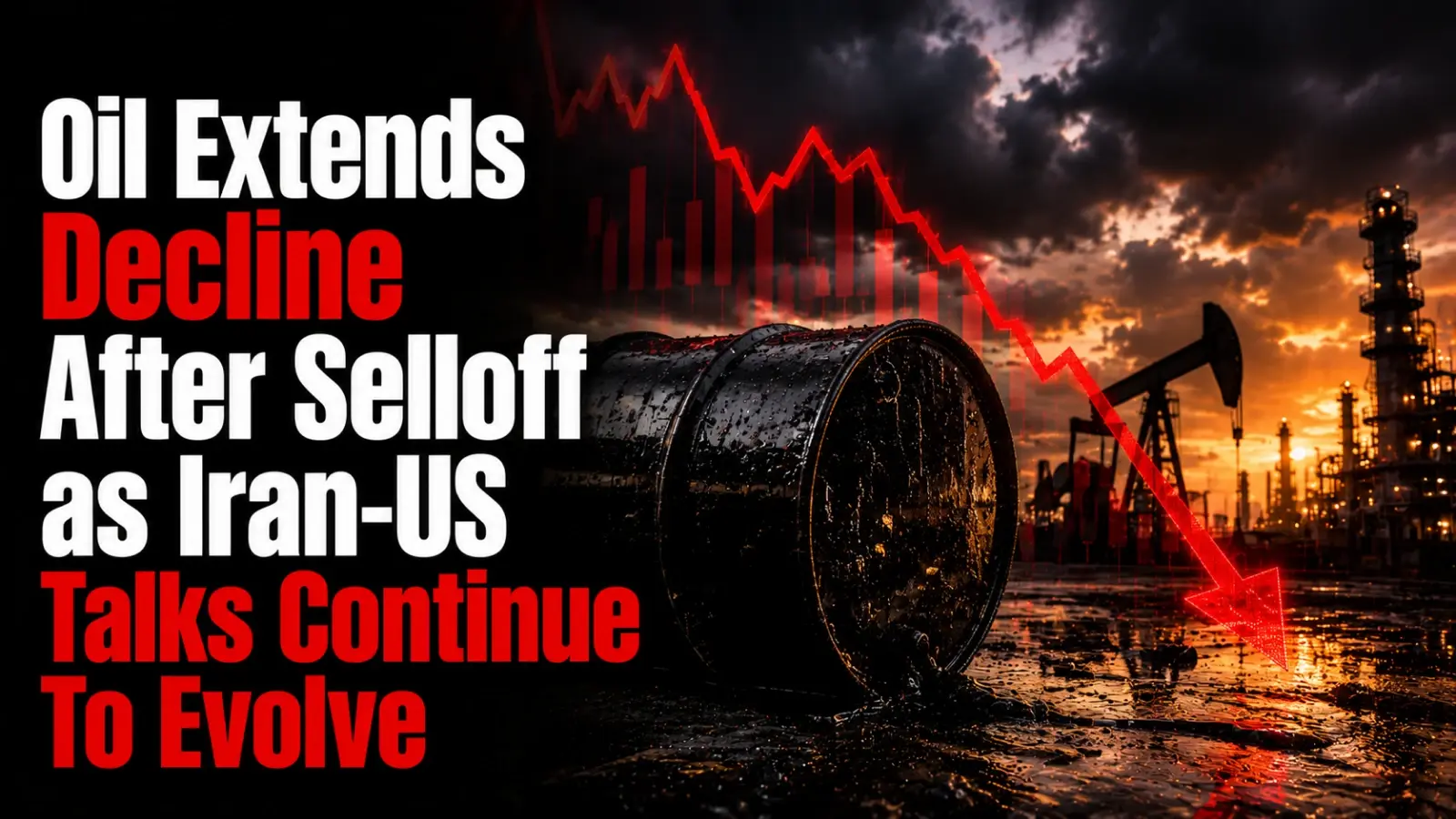 Oil Rate Today, June 23, 2026: Crude Oil Extends Decline to $77.6 After Selloff as Iran-US Talks Continue to Evolve