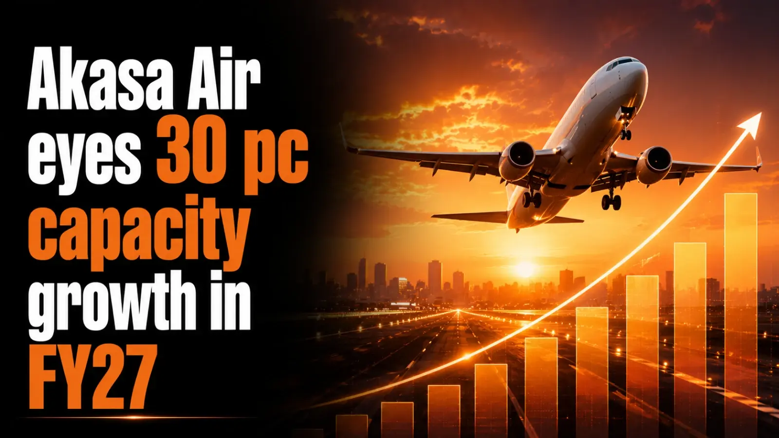 Akasa Air Eyes 30 PC Capacity Growth in FY27