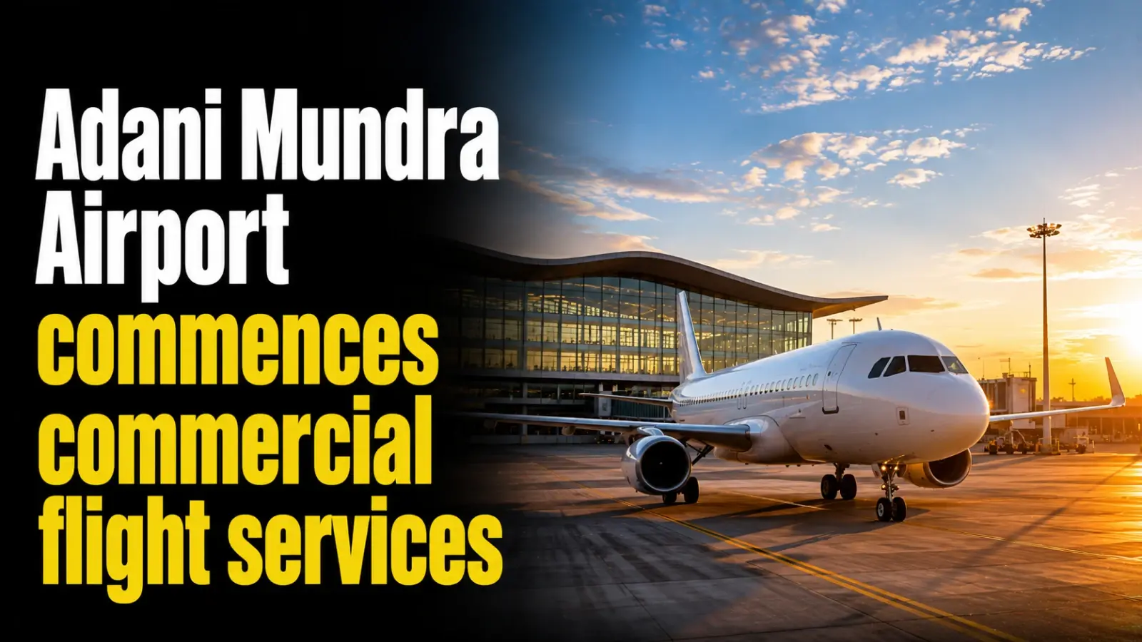 Adani Mundra Airport Commences Commercial Flight Services