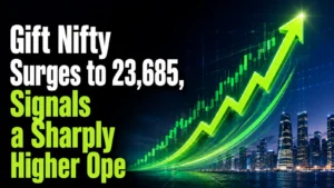Gift Nifty Surges to 23,685, Signals a Sharply Higher Open for Indian Markets on Monday