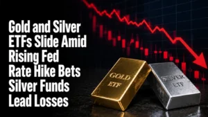 Gold and Silver ETFs Slide Amid Rising Fed Rate-Hike Bets; Silver Funds Lead Losses