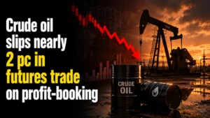 Crude Oil Falls Nearly 2% on MCX as Traders Book Profits After Recent Rally